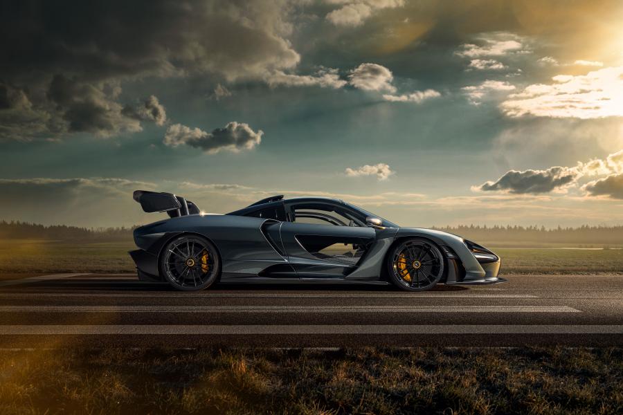  McLaren Senna by Novitec Rosso on Vossen Wheels 2020 года  (фото 7 из 14)